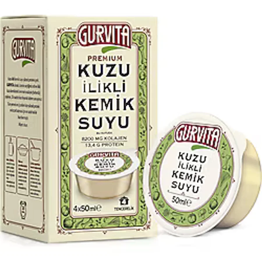 Gurvita Kuzu İlikli Kemik Suyu 4 x 50 Ml