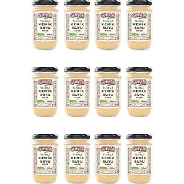 Gurvita Sade İlikli Kemik Suyu 320 ml 12'li