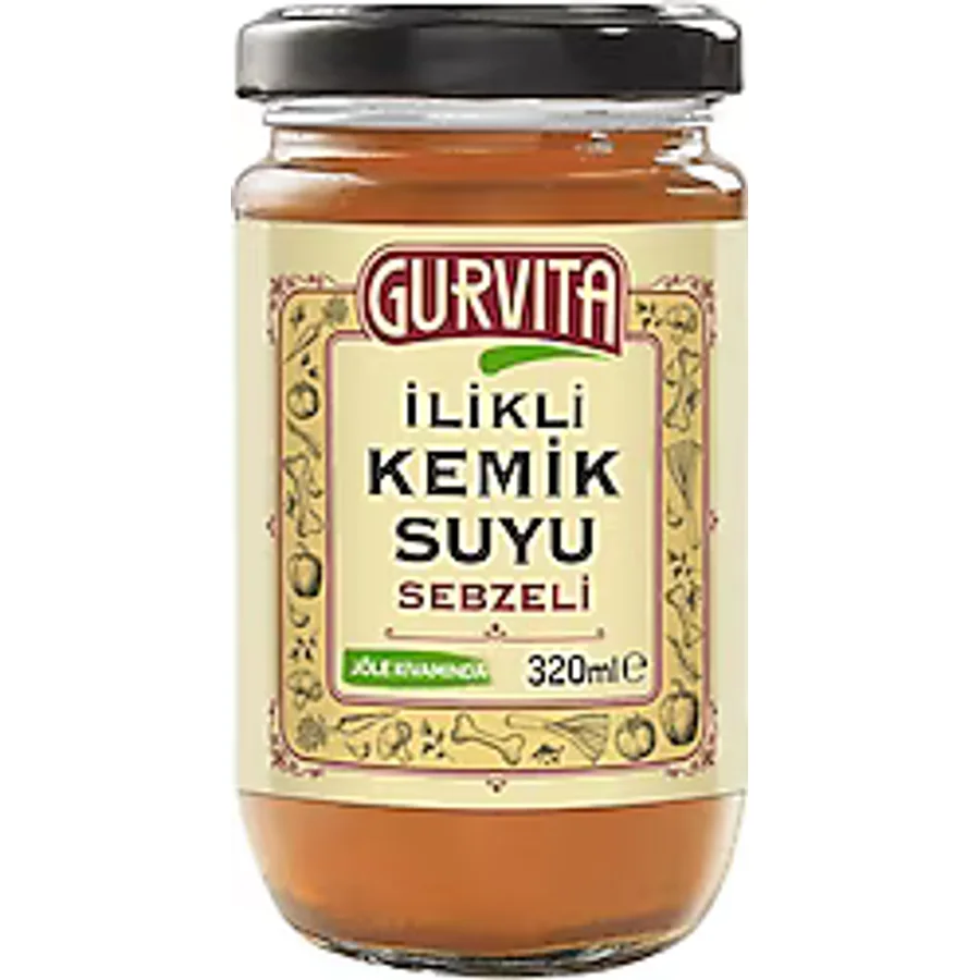 Gurvita Sebzeli İlikli Kemik Suyu 320 ml