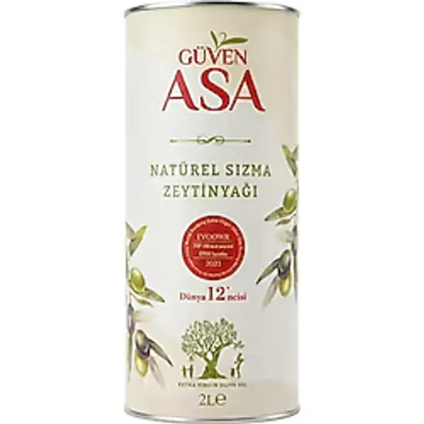Güven Asa Natürel Sızma Teneke Zeytinyağı 2 Lt