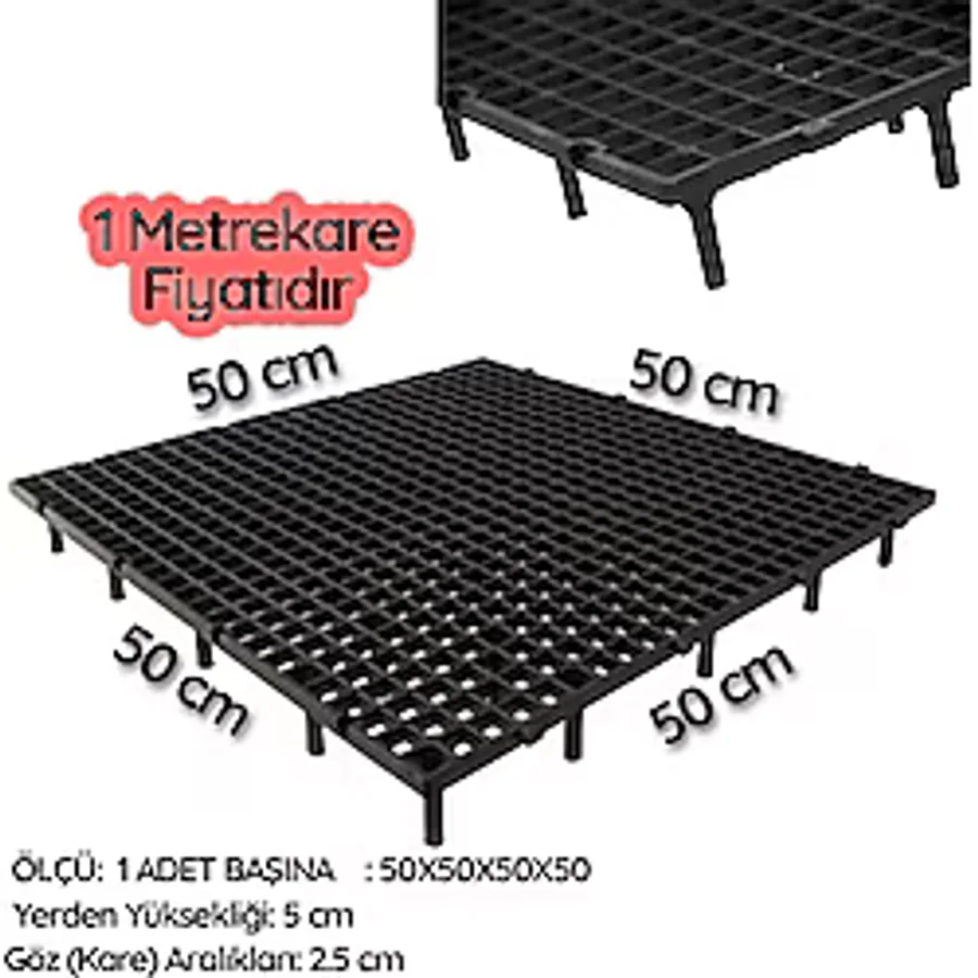 Güvercin Kümes Taban Izgarası (1 M2 4 Adet Fiyatıdır) Tavuk Taban Izgara,yer Izgara 50x50