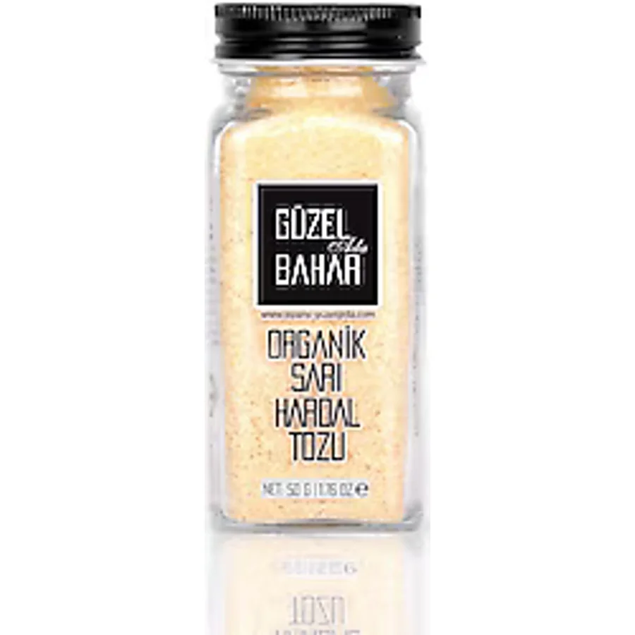 Güzel Ada Gıda Organik 50 gr Sarı Hardal Tozu