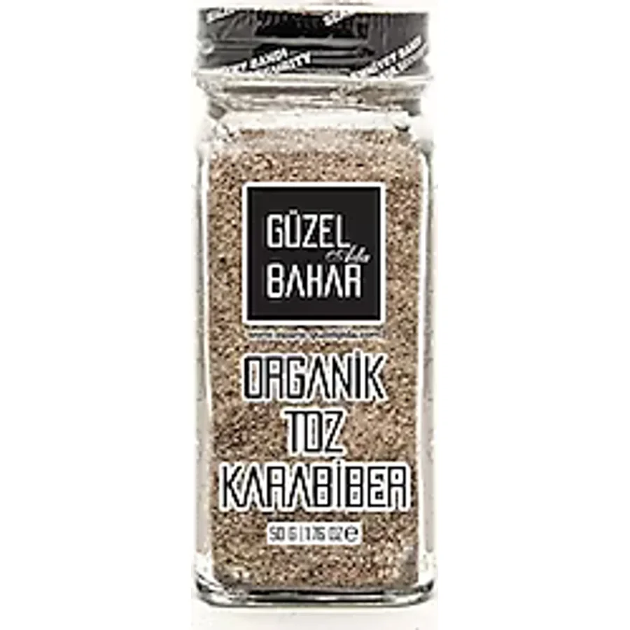 Güzel Ada Organik Toz Karabiber 60 gr
