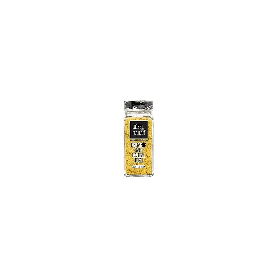 Güzel Gıda Organik Sarı Hardal Tozu 50G - 50 gr
