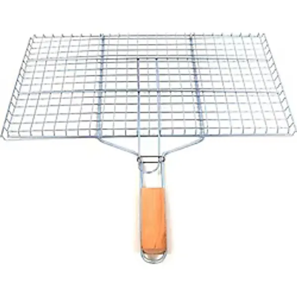 Güzelce Yapı Mangal Izgara Teli Ahşap Saplı 29x40 cm