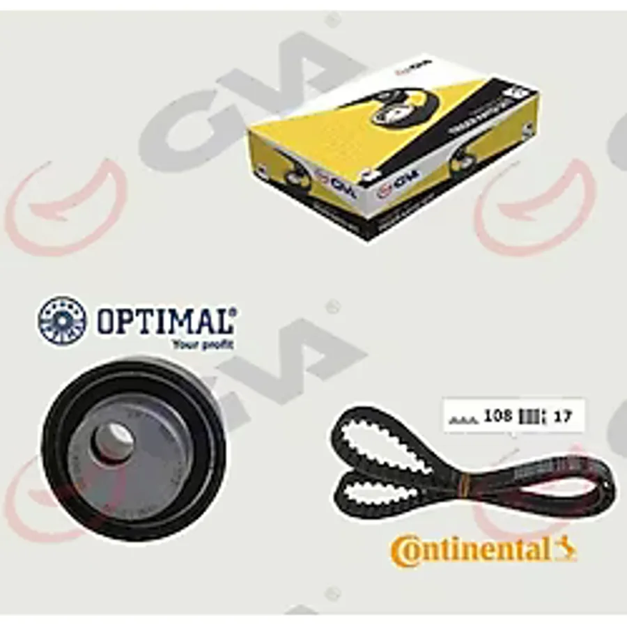Gva 59T4314C 59T4314C Eksantrik Gergi Seti (108x170) P106-206-306-307-405-PARTNER-BERLINGO-XSARA-SAXO 1.4(Tu3