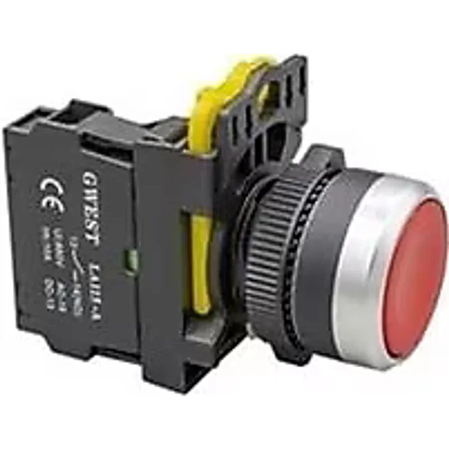 Gwest A5-01 22MM Kırmızı Yaylı Stop Butonu