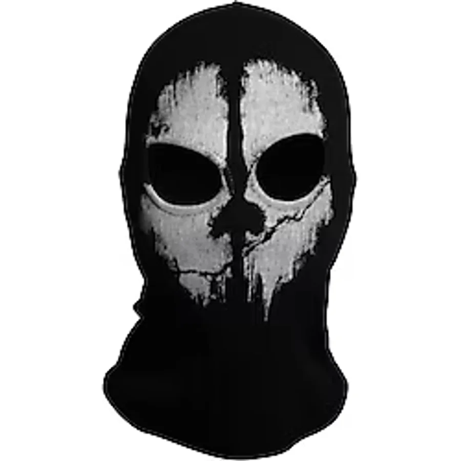 GYEX Ghost Maskesi Motor Buff Balaklava Koruyucu Kar Yüz Maskesi