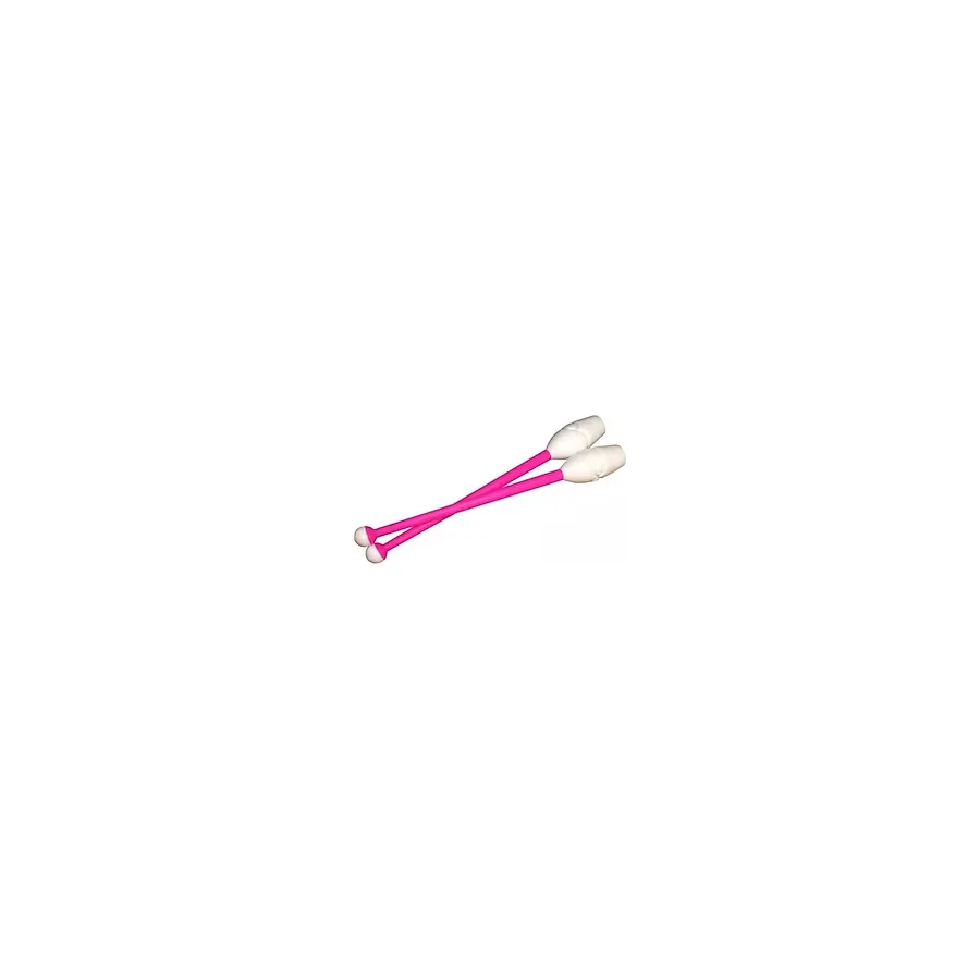Gymo Birbirine Bağlanabilir Ritmik Cimnastik Labut 41cm Beyaz-Pembe