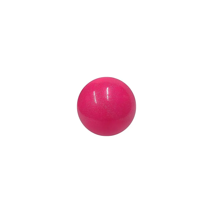 Gymo Cimnastik Topu 16cm Simli Pembe