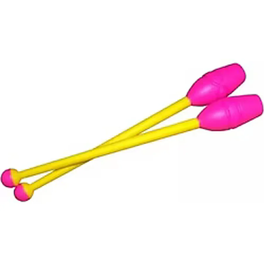 Gymo Pembe Sarı Birbirine Bağlanabilir Ritmik Cimnastik Labut 36.5 cm