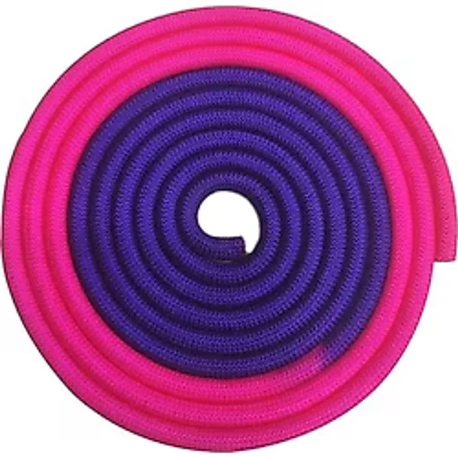 Gymo Sports Pro Series Cimnastik İpi Fosforlu Pembe&Mor