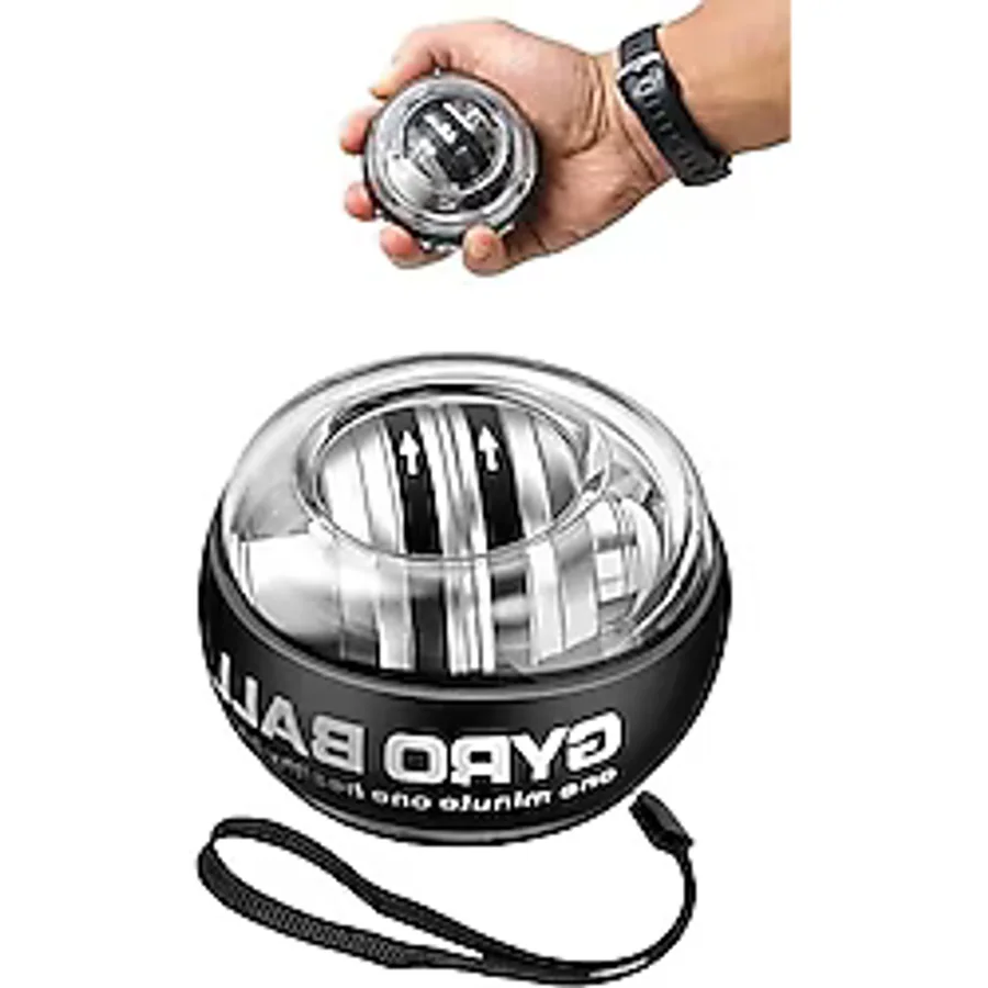 Gyro Ball El Bilek Egzersiz Topu, Kol Kuvveti Geliştirme