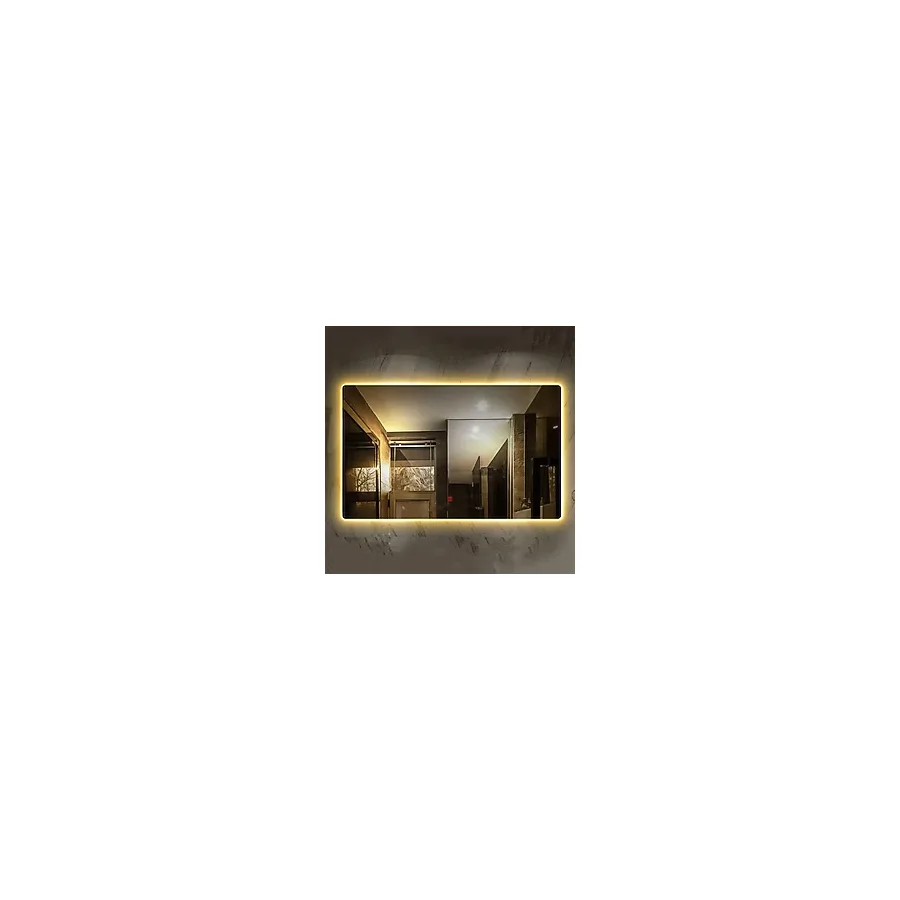 (h)70x100 cm Buğu Çözücülü Ledli Banyo Aynası