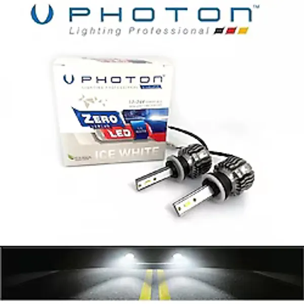 H27 Led Xenon Oto Ampul Photon Zero Fansız Beyaz