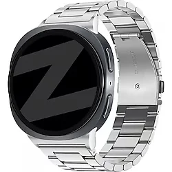 habilis Samsung Galaxy Watch 8 40mm 44mm 46mm Classic Uyumlu Metal Baklalı Kordon Old Money Kayış Şık Zarif