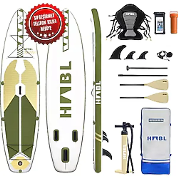 Habl Sup Şişme Sörf Tahtası Stand Up Paddle Board 81x320x15cm