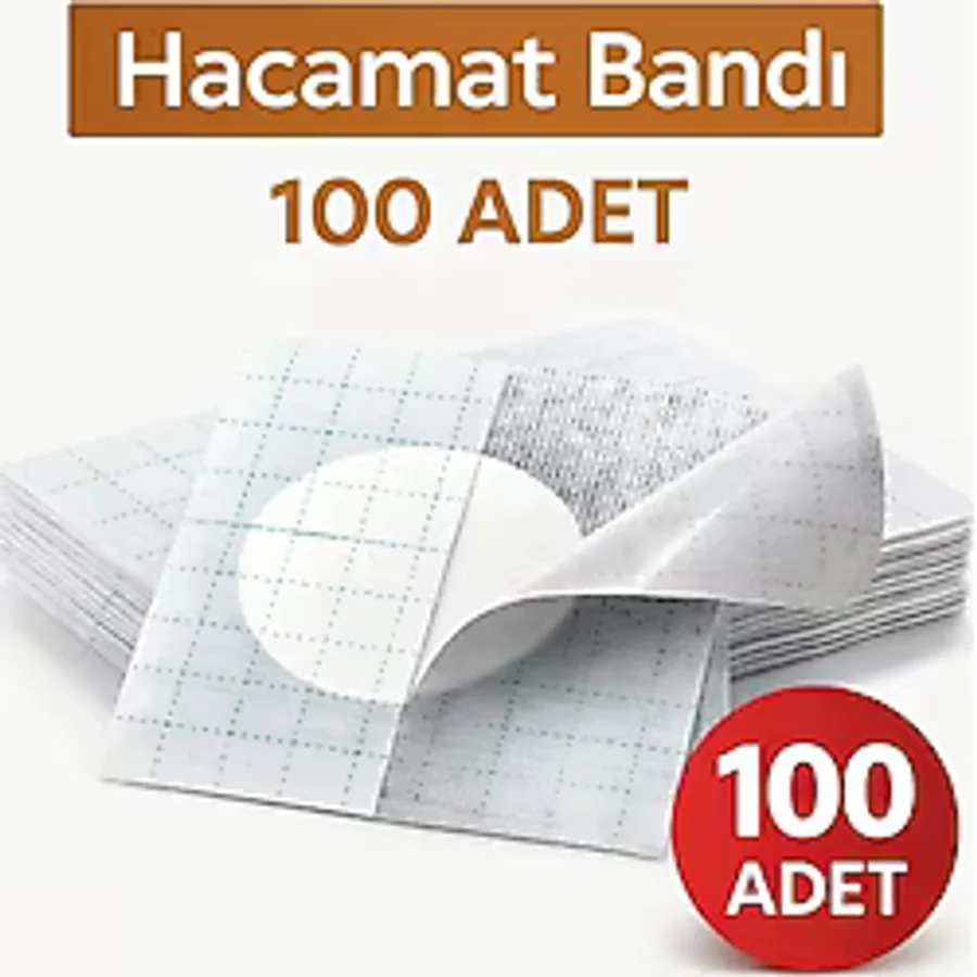 Hacamat Pedli Flaster Bandı 100'lü