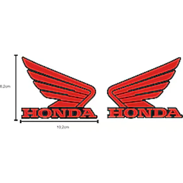 hades motosiklet aksesuarları Honda Logo Sticker