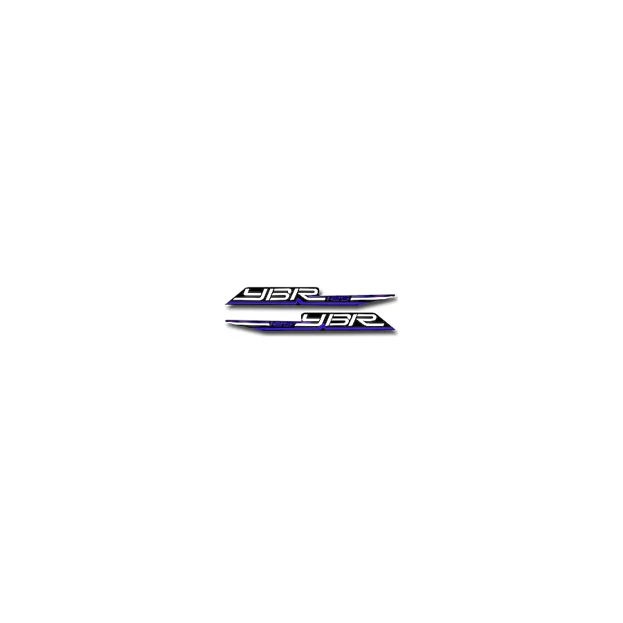 hades motosiklet aksesuarları Yamaha Ybr 3D Sticker Mavi