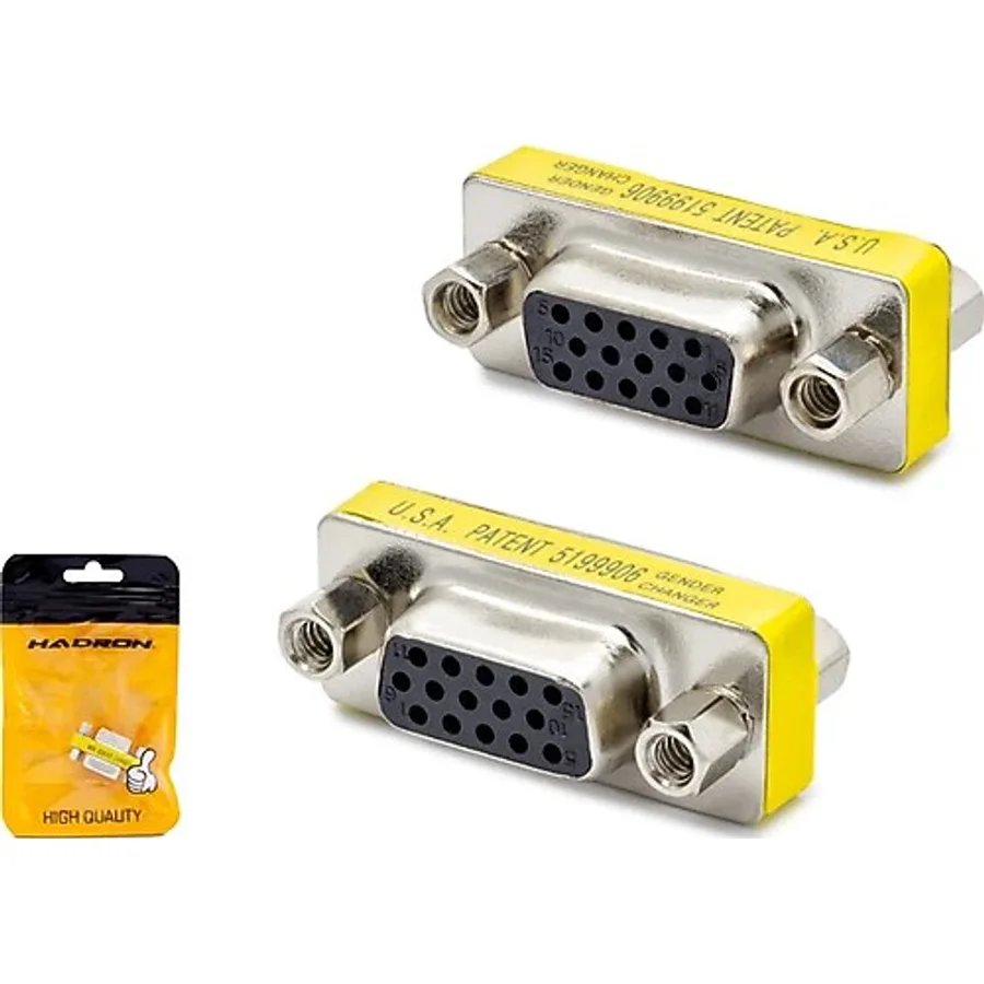 HADRON Hdx1259 Vga F To Vga F Çevirici Mini Gender Silver
