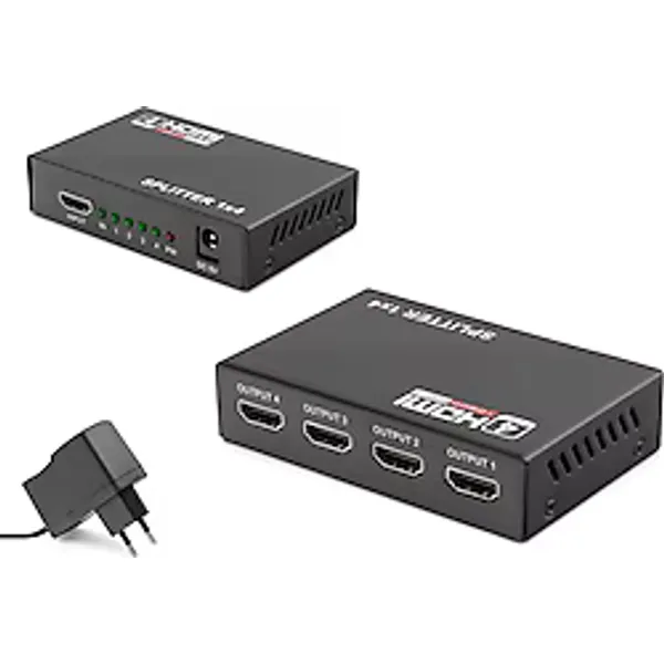 Hadron HDX1286 1080P 4 Giriş 1 Çıkış HDMI Switch
