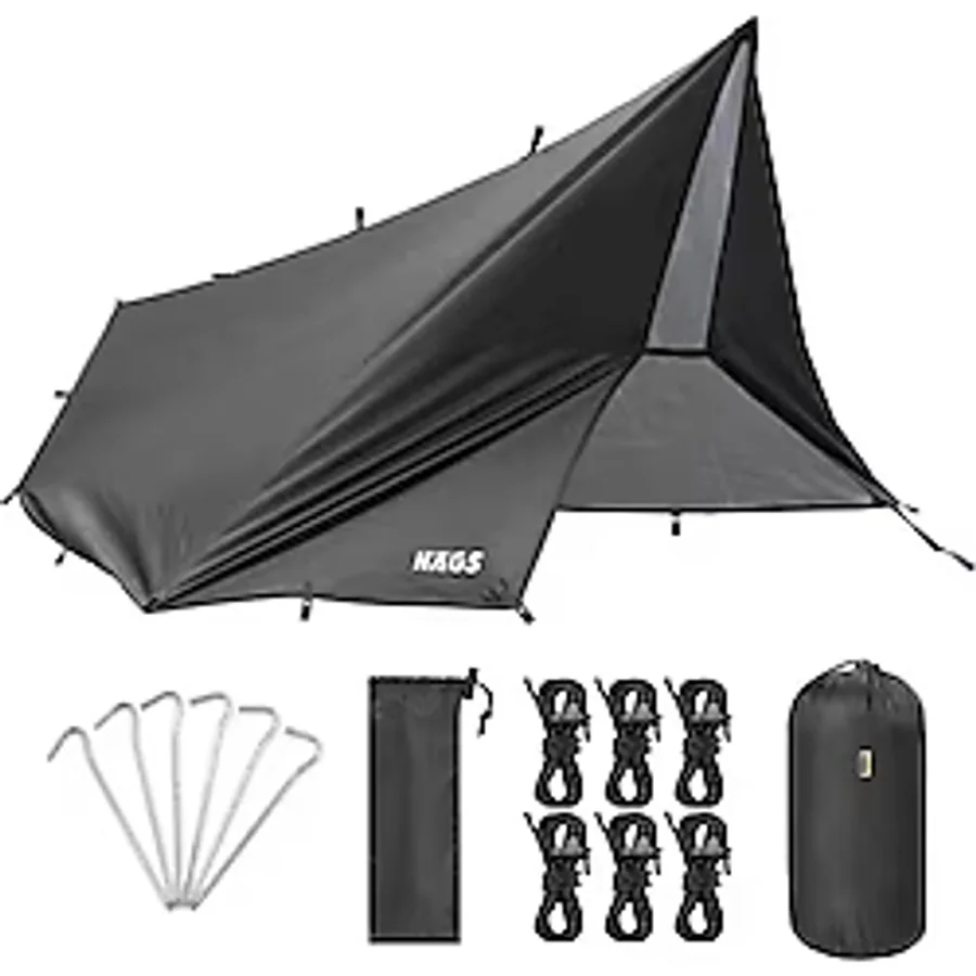Haegs 300x400 cm Su Geçirmez Tarp Gölgelik Çadır Tentesi