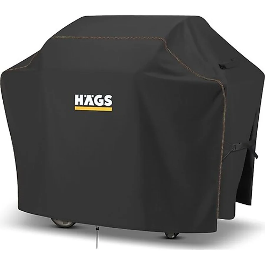 Haegs BBQ Mangal Örtüsü, Gazlı, Kömürlü Grill Koruma Brandası, Su geçirmez, Outdoor Dış Mekan Barbekü Mangal Kılıfı - 105-49-102 cm