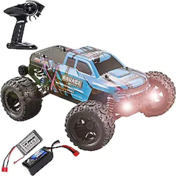 Haiboxing 1:16 Ravage RTR Elektrikli 4WD Brushless 1300 mAh Lipo Batarya Offroad RC Araba