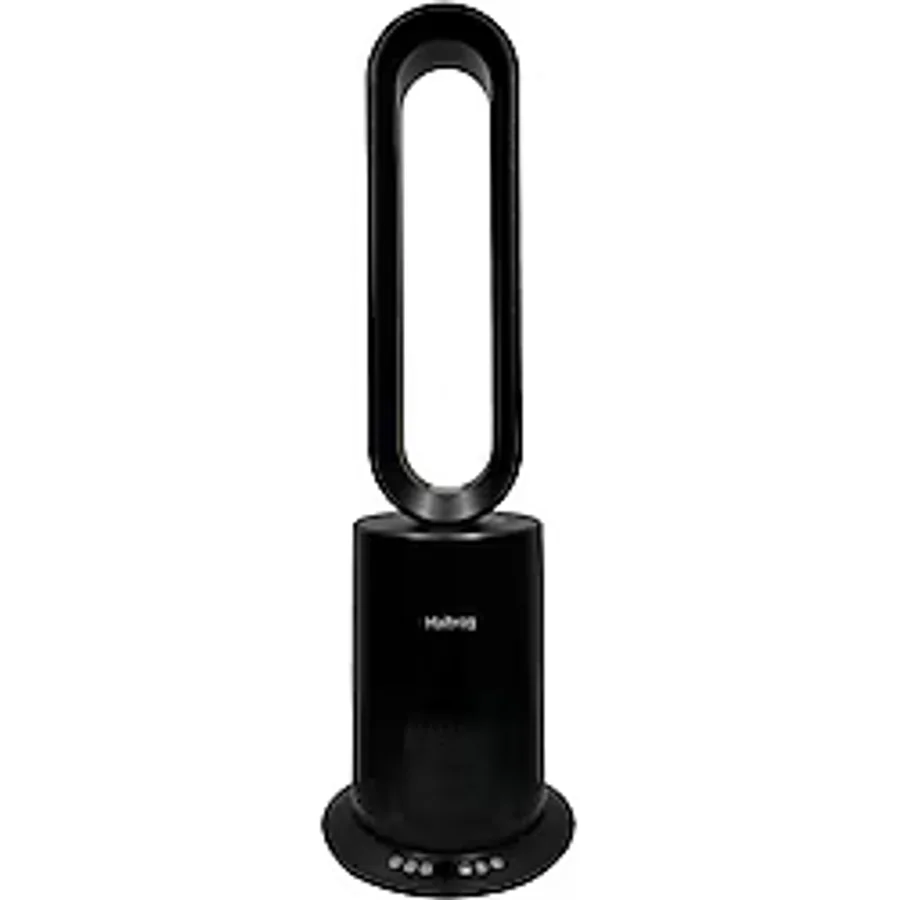 Haibrag TP-09 PRO (4'ü 1 Arada) - Isıtma, Soğutma, HEPA Filtre & Hava Temizleme Kanatsız Zemin Tipi Fan (Siyah)