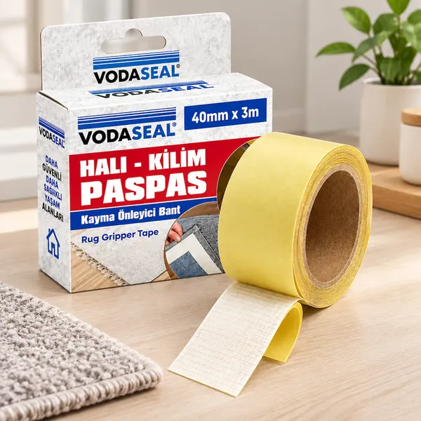 Halı Kilim Paspas Kaydırmaz Bant, 40MM x 3m