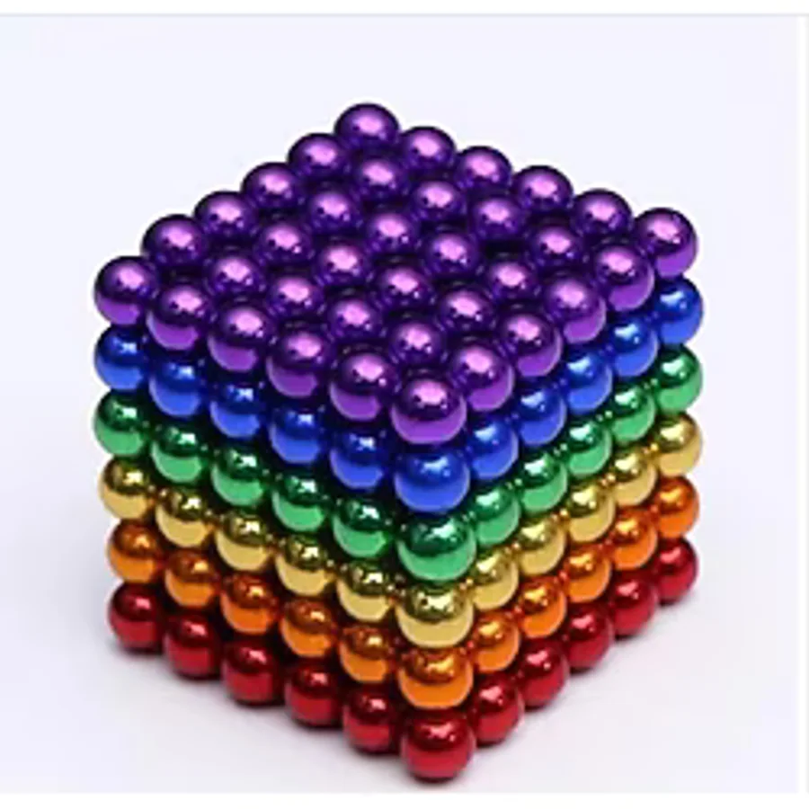 Hamaha Mıknatıs Toplar 5 MM 216 Adet Neocube Neo Cube Küp Manyetik Bloklar Oyuncaklar