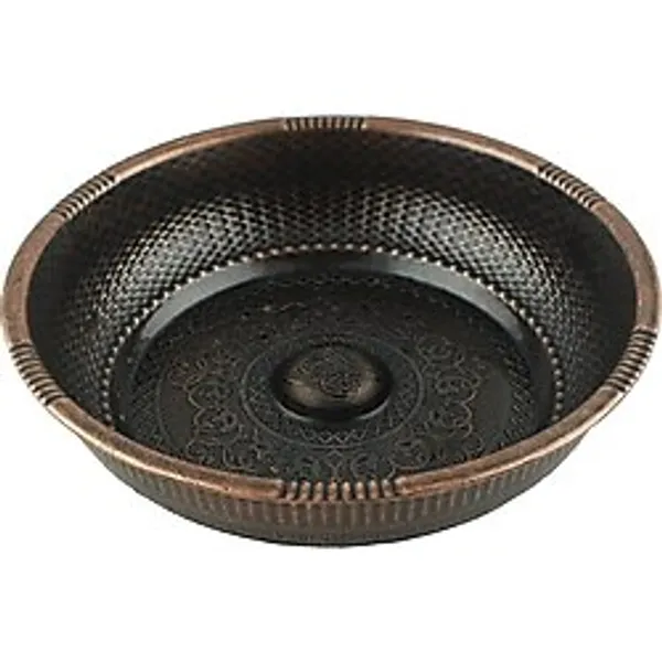 Hamam Tası Ağır Koyu Bakır
