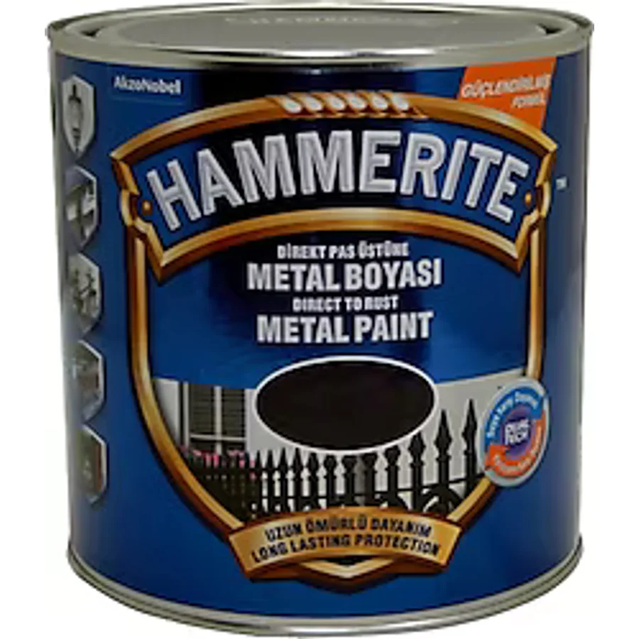 Hammerite Direkt Pas Üstü Çekiçlenmiş 0.75 lt Metal Boya