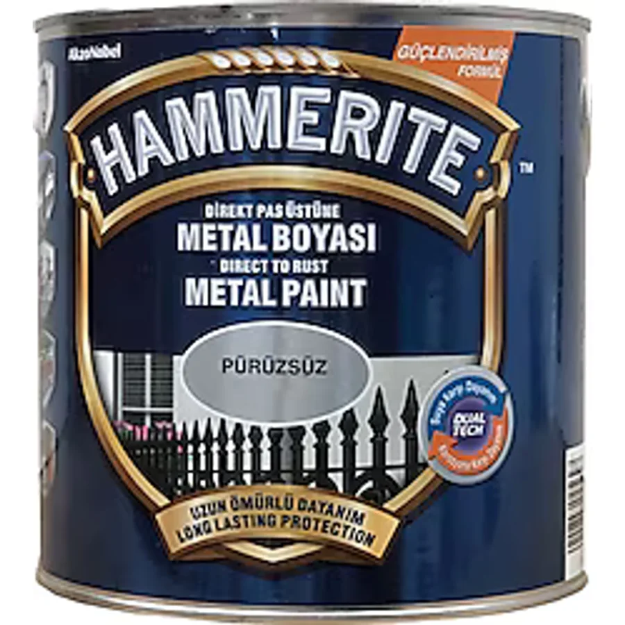 Hammerite Direkt Pas Üstü Pürüzsüz 2.5 lt Metal Boyası
