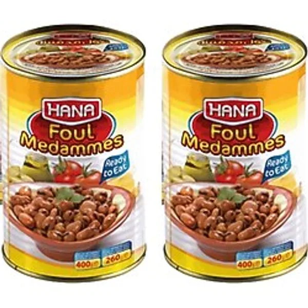 Hana Bakla Konservesi 400 gr x 2 Adet
