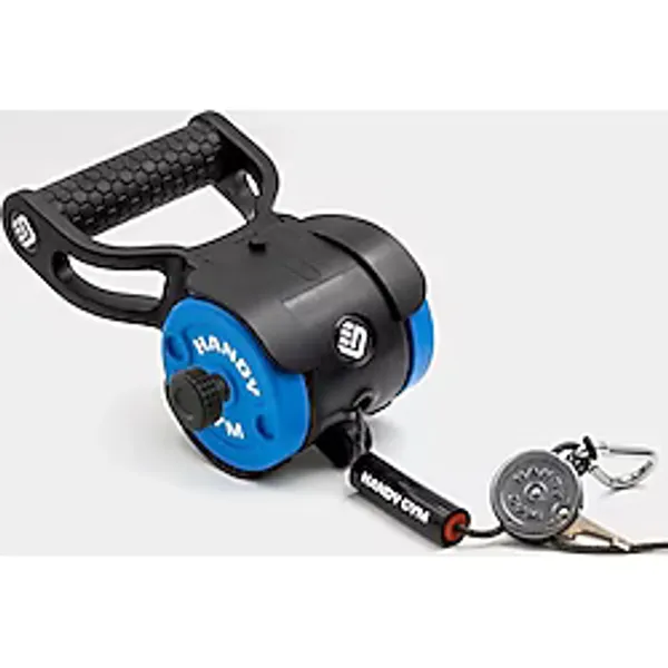 Handy Gym ELITE (Taşınabilir multi fonksiyonel fitness ve vücut geliştirme 34-65 kg dirençli cable crossover aleti) - Siyah
