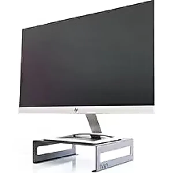 Hansdo - Monitör Standı - Laptop Standı - Monitör Yükseltici - Metal - Siyah - Sms2bl