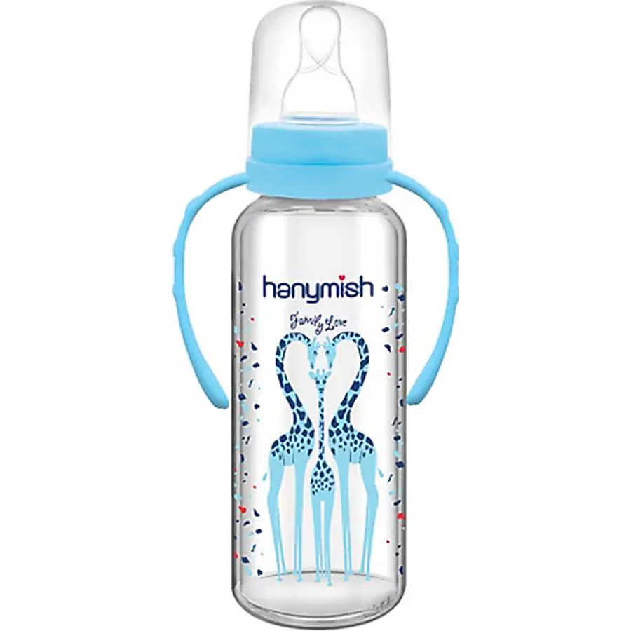 Hanymish 402 Kulplu Cam Biberon 240 ml
