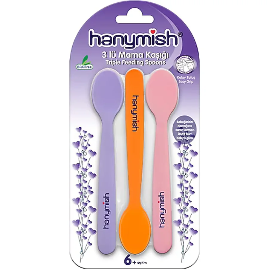Hanymish 510 3'lü PP Mama Kaşığı