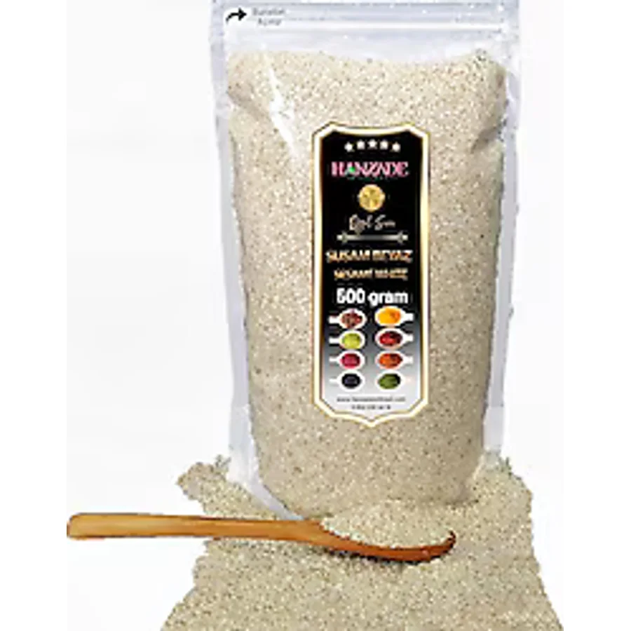 Hanzade Bitkisel Beyaz Susam 500 gr