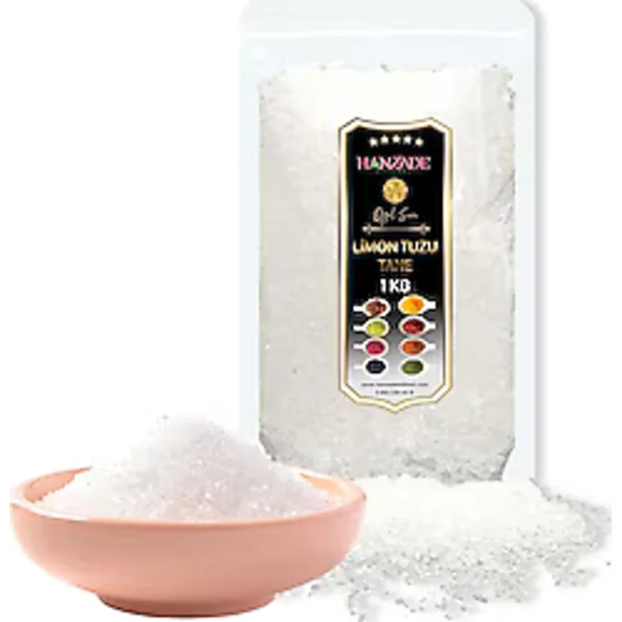 Hanzade Bitkisel Tane Limon Tuzu 500 gr