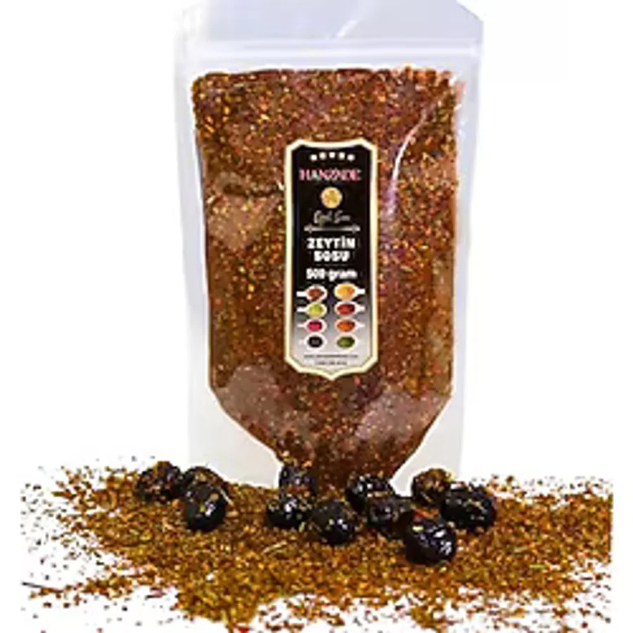 Hanzade Bitkisel Zeytin ve Zeytinyağı Çeşnisi 1 Kg Sosu Harcı Baharatı Kahvaltılık