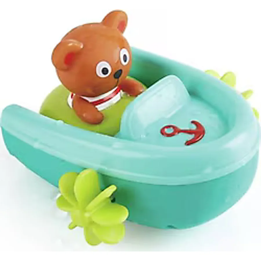 Hape Çek-Bırak Tekne ve Ayıcık Banyo Oyuncağı