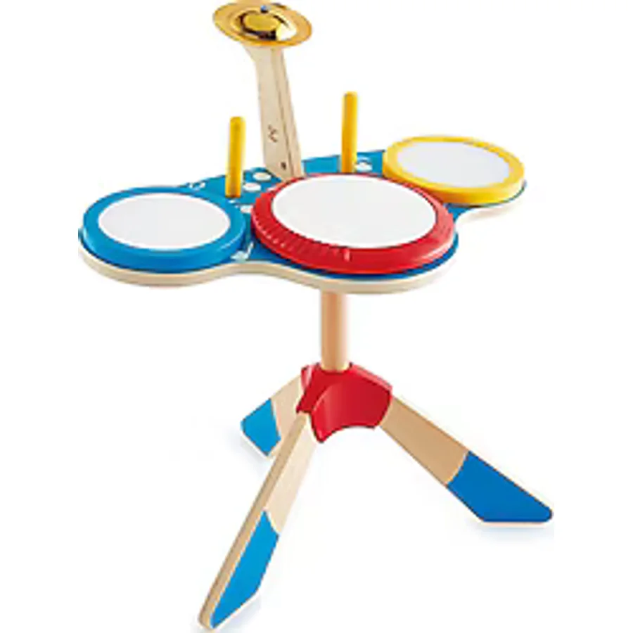 Hape Drum and Cymbal Oyuncak Davul Seti
