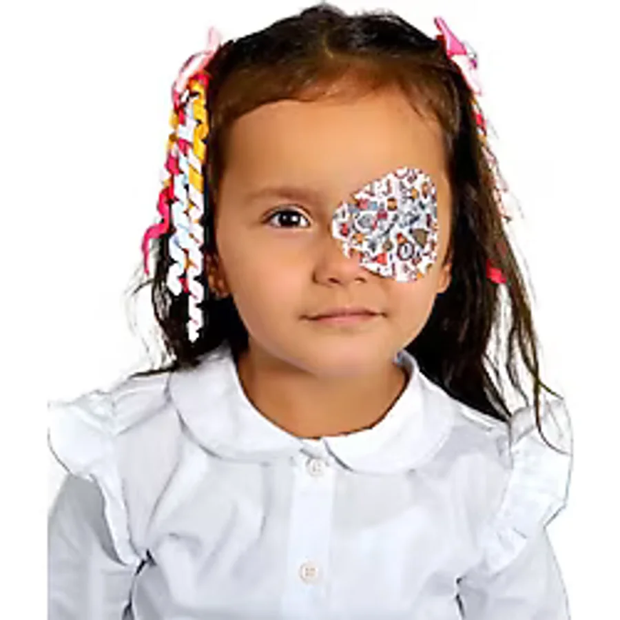 Happy Eyes Çocuk Göz Kapama Bandı 100'Lük Kutu Göz Pedi