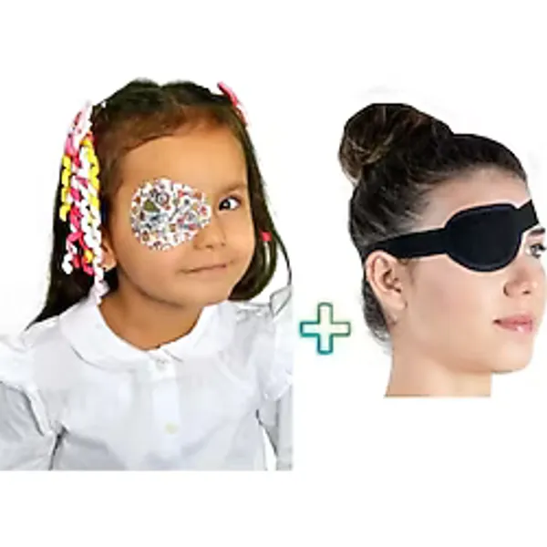 Happy Eyes Çocuk Göz Kapama Bandı + Göz Kapama Bandı