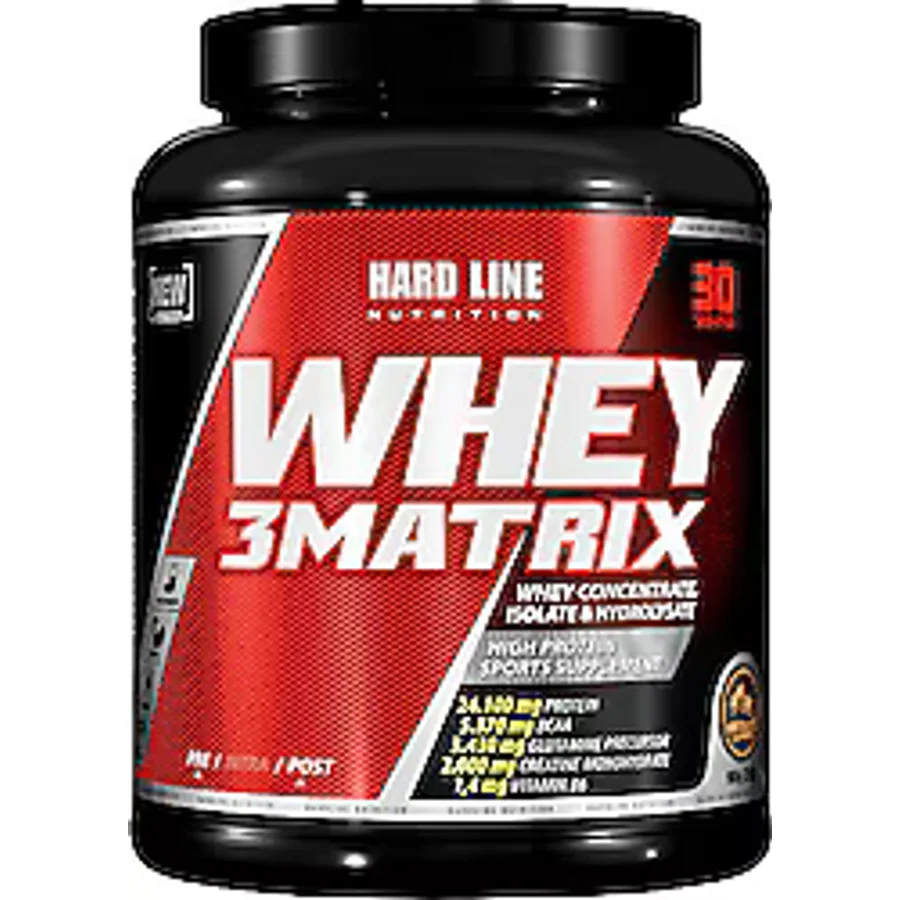 Hardline Nutrition 3 Matrix 908 gr Whey Protein Tozu