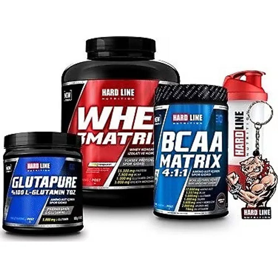 Hardline Nutrition Kas 2 Kombinasyonu - Tropikal - Muz