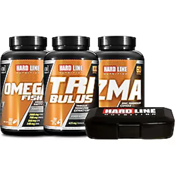 Hardline Nutrition Omega3 & Zma & Tribulus Kombinasyonu Sporcu Besini